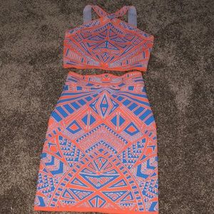 Skirt set